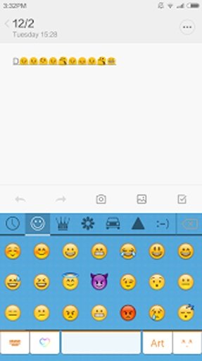 Sunshine Emoji Keyboard Theme截图1