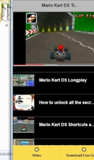 Mario Kart DS Tip Trick Cheats截图11