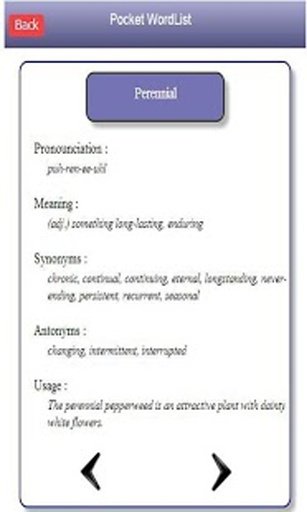 Pocket GRE SAT GMAT Wordlist截图2