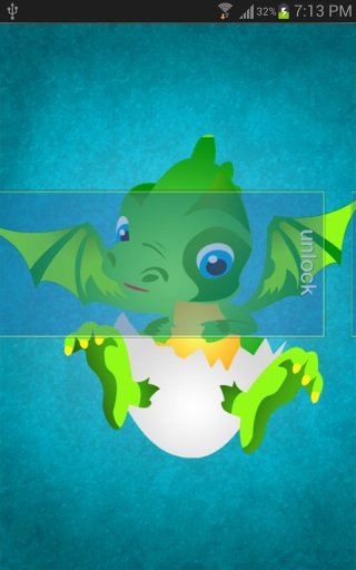 Green Baby Dragon Go Locker截图2