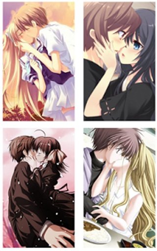 Anime Kiss Wallpaper截图6