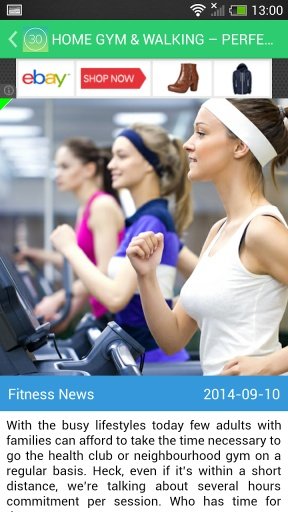 30 Day Fitness News截图3