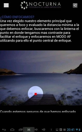 CURSO DE INTRODUCCION A LA FOTOGRAFIA NOCTURNA截图4