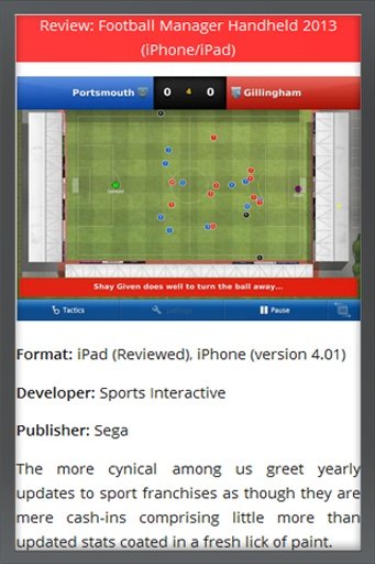 Football Manager 2013 Tip截图8