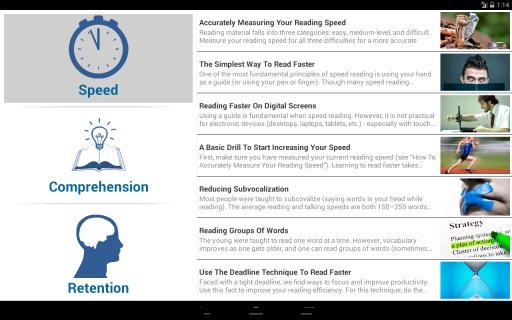 Speed Reading Tips截图1