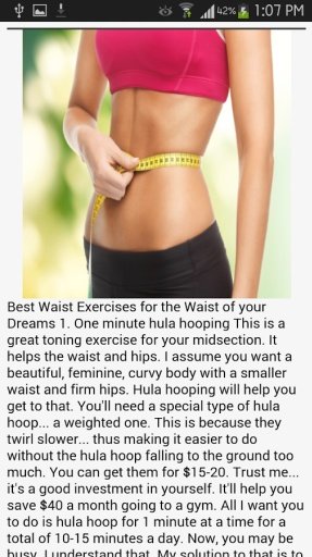 Best Exercise For Tummy & Waist截图2