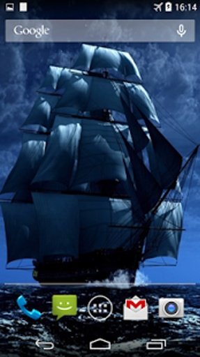 Sailing Ship Live Wallpaper截图4