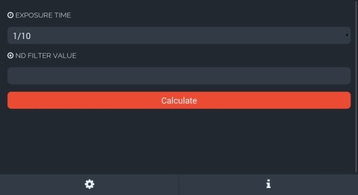 ND Filter Calculator截图2