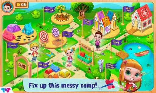 Messy Summer Camp Adventures截图1