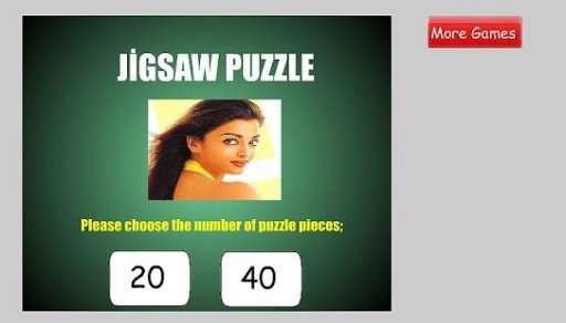 Aishwarya Rai Jigsaw Game截图3