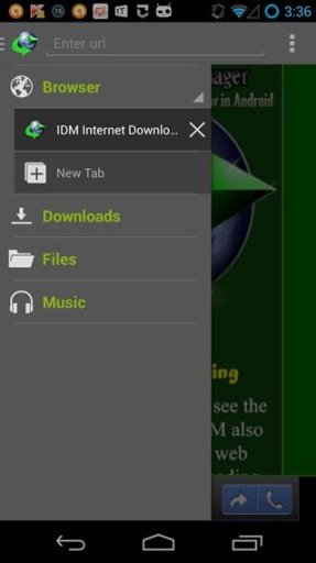 IDM Internet Download Manager Mini截图1