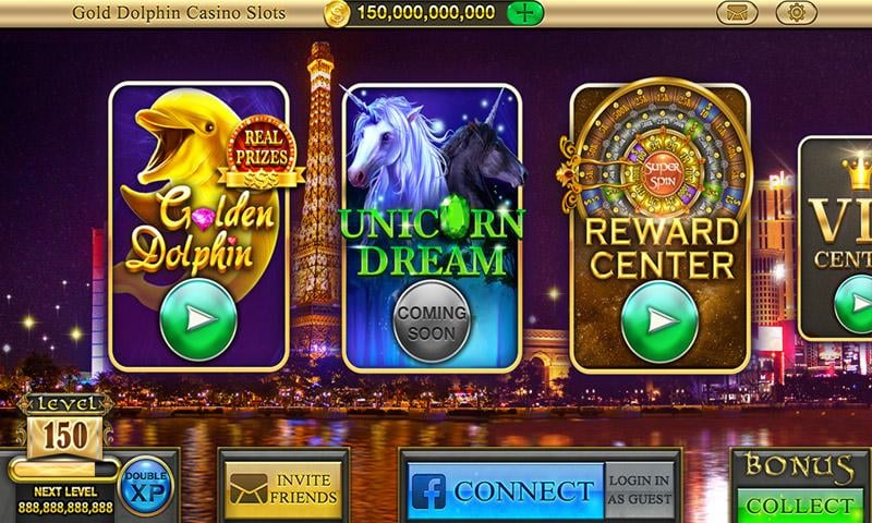 Gold Dolphin Casino Slots™截图9