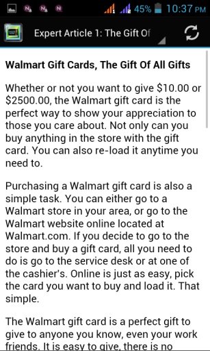 Walmart Gift Card Ideas截图4