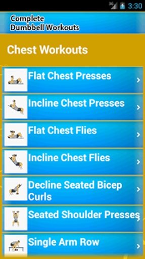 Dumbbell Workouts截图7