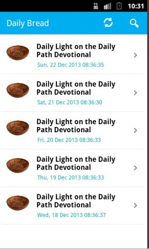 Daily Bread Android APP截图2