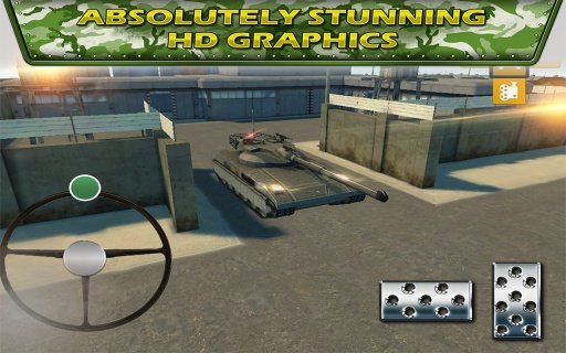 Drive Tank Parking Combat 3D截图1