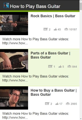 How To Play Bass Guitar截图3