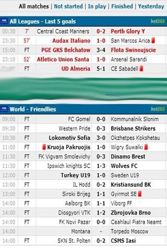 Football Live Scores pro截图2