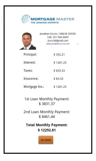 Jonathan Coccia Mortgage Calc截图1