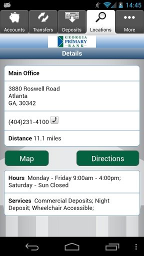 Georgia Primary Bank Mobile截图2