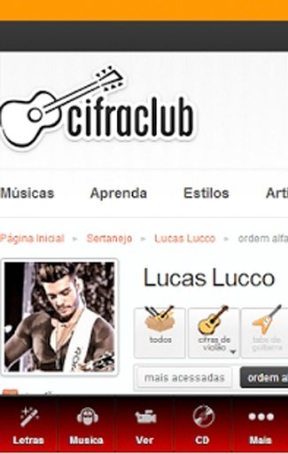 Lucas Lucco Pro Letras截图2