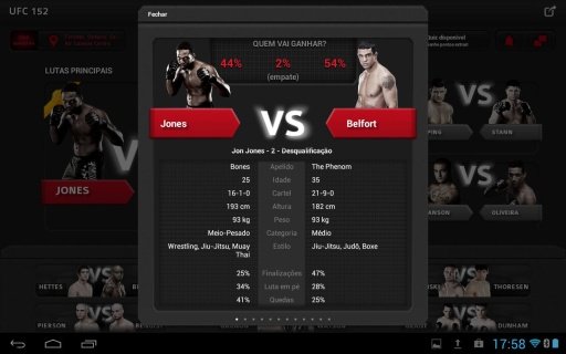 UFC Budweiser -Tablet截图3