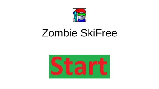 Zombie SkiFree截图1