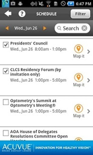 Optometry’s Meeting 2013截图2