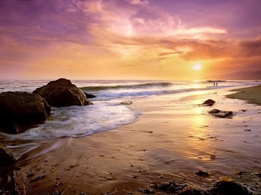 Beach Sun Wallpapers HD截图1