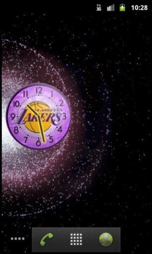 LA Lakers Baketball Clock截图2