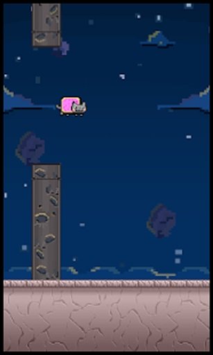 Flappy Nyan Cat Lost in Space截图3