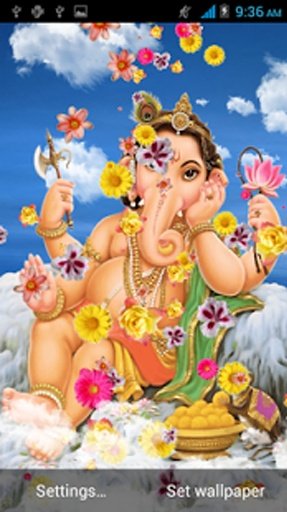 Ganesh Live Wallpaper 2014截图3