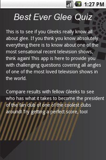 Best Ever Glee Quiz截图1