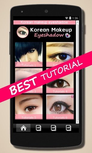 Korean makeup eye shadow截图3