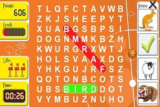 English kids crossword puzzle截图3