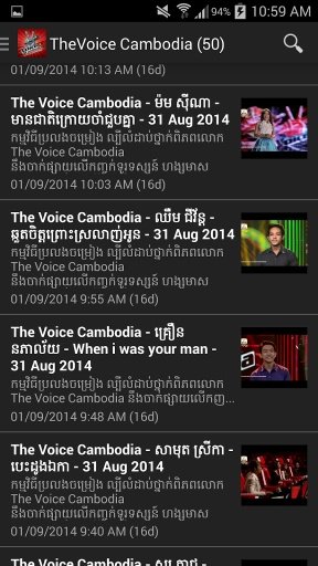 TheVoice Cambodia截图1