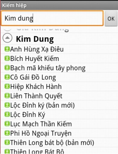 Truyện kiếm hiệp截图1