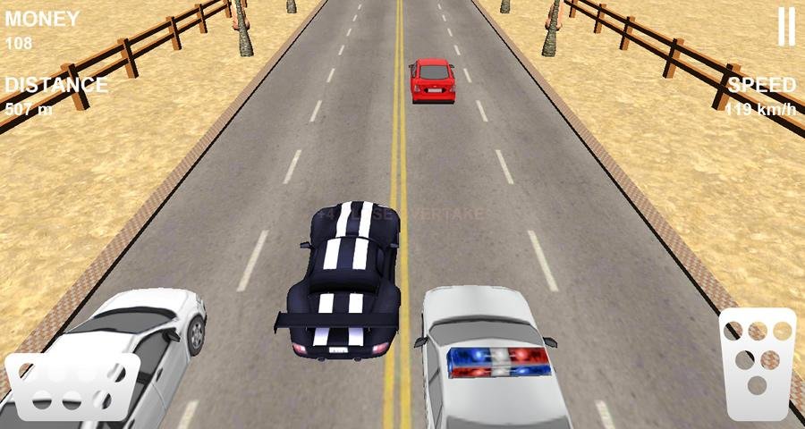 Desert Traffic Race截图2