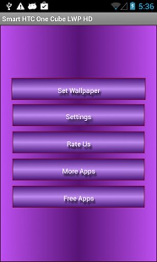 HTC One Cube LWP HD截图2