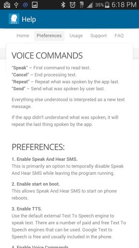 Speak and Hear SMS II截图3