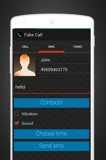 Fake Call and SMS截图2
