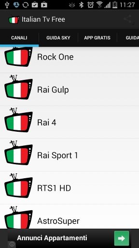 Italian Tv Free截图2