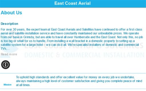 East Coast Aerial &amp; Satellites截图4