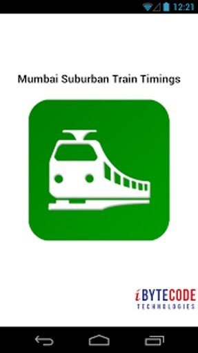 Mumbai Suburban Train Timings截图2