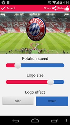 Bayern Munich 3D Live Walpaper截图2