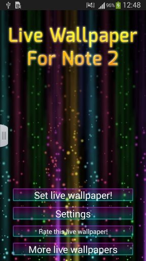 Live Wallpaper for Note 2截图5