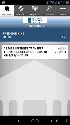 Georgia Primary Bank Mobile截图1