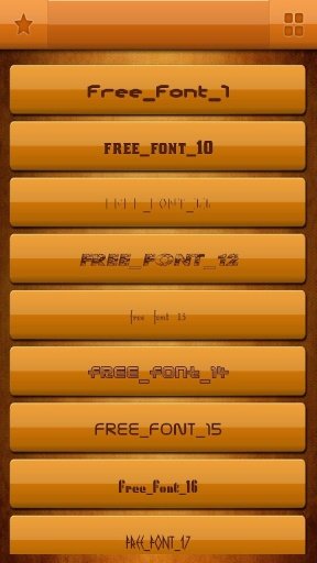 50 Fonts for Samsung Galaxy 4截图1