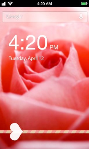 Simple Heart Lock Screen截图3