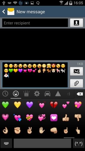 Smart Emoji Keyboard - Android截图1